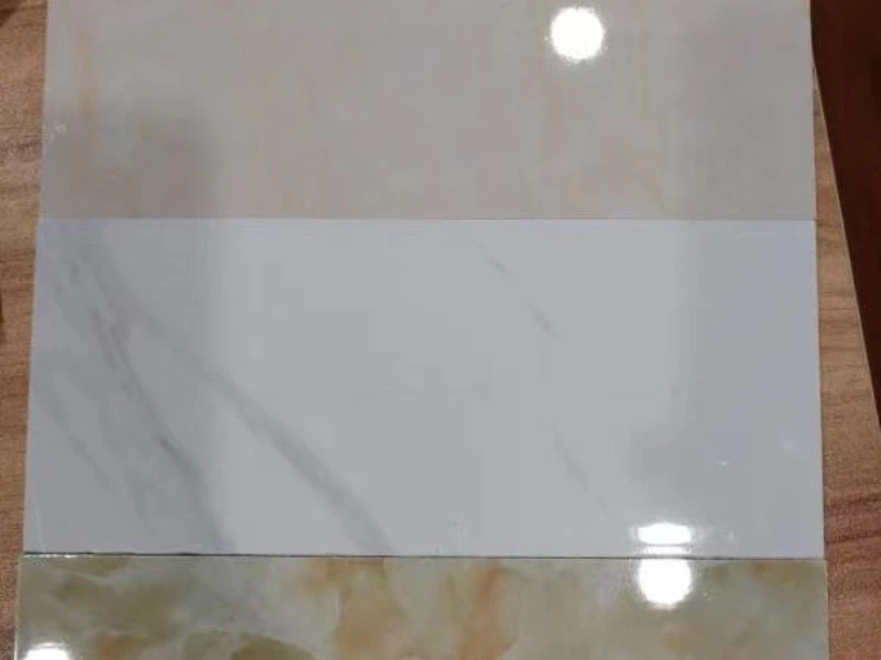 White PVC uv marble board 